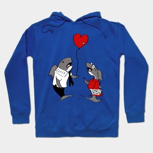 Shark Valentine Hoodie